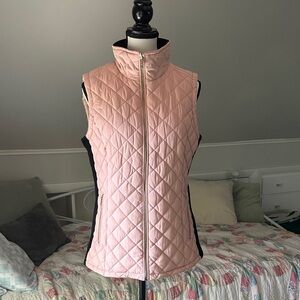 Calvin Klein Light Pink Quilted Vest